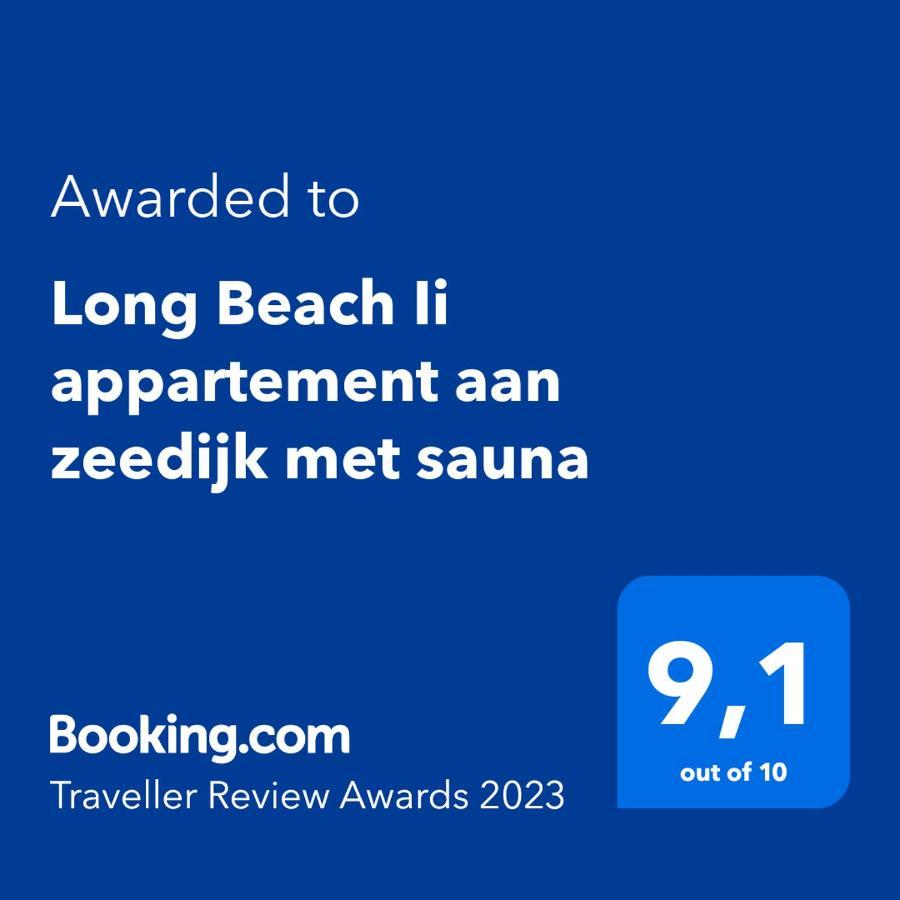 Long Beach II Appartement Aan Zeedijk Met Sauna Мідделкерке Екстер'єр фото